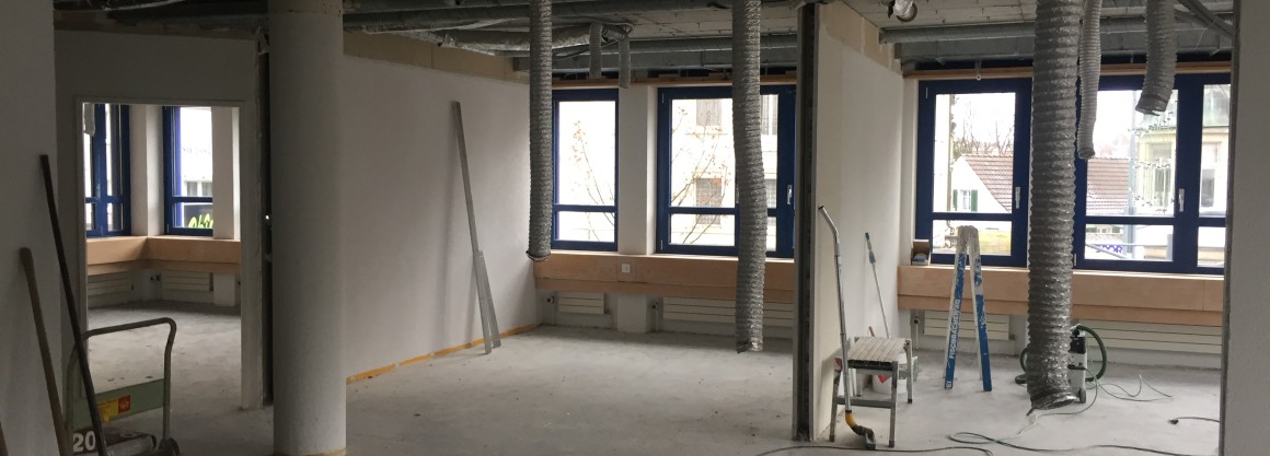 Ausbau Physiotherapie-Praxis Wil SG